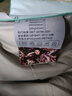 Lady Laura富安娜出品羽絲絨被95鵝毛絨被冬被加厚保暖鴨絲絨被春秋被子單雙 艾綠灰 180*220cm  8斤 冬被 曬單實(shí)拍圖