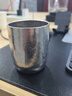 膳魔師觀象系列純鈦咖啡杯雙層高檔錘紋鈦杯便攜式戶外純鈦杯TCTI-280 巖石(SBK)280ml 曬單實拍圖