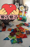 奧迪雙鉆（AULDEY）兒童磁力片彩窗積木磁性磁力玩具3-6歲男孩女孩玩具生日禮物116片 曬單實拍圖