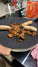 奧克斯烤肉鍋電烤盤(pán)韓式烤盤(pán)家用多功能鍋電烤爐家用1500W大功率輕油少煙不粘烤肉機 34CM-【三擋控溫】-1500W 1層 曬單實(shí)拍圖