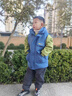 G.DUCKKIDS童裝男童羽絨棉馬甲外穿秋冬季2025新款兒童夾棉衣馬夾中大童外套 藍色 160 cm 曬單實拍圖
