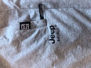 JEEP SPIRIT吉普純棉七分褲男款夏季薄款寬松中褲2025新款跑步休閑直筒短褲男 淺灰色直筒 2XL （建議125-145）斤 曬單實拍圖