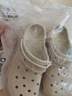 卡駱馳crocs商場(chǎng)同款泡芙洞洞鞋女款外穿厚底增高防滑百搭包頭拖鞋女士沙灘涼鞋ins潮 卡其色【基礎款】  37-38碼 曬單實(shí)拍圖
