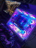 Thermaltake（Tt）鋼影 透鏡12 限定版 機箱風(fēng)扇 白色（ARGB無(wú)限鏡風(fēng)扇*3/主板同步/減震設計/PWM智能溫控） 曬單實(shí)拍圖