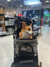 DO DO PET寵物推車(chē)中小型犬狗狗手推車(chē)貓咪小推車(chē)柯基柴犬出行可折疊遛狗車(chē) 灰色-建議狗狗30斤內，貓咪1-3只 曬單實(shí)拍圖