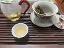 滿弓高端品質(zhì)茶具三件套米黃汝窯蓋碗茶杯單個(gè)陶瓷茶碗帶蓋泡茶 納香蓋碗+禪定杯*2【禮盒裝】 180ml 曬單實(shí)拍圖