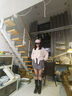 Calvin KleinJeans25春夏女士簡(jiǎn)約貼袋優(yōu)雅休閑ck金屬扣圓領(lǐng)長(cháng)袖襯衫44B948G UH9-珍珠粉 M 曬單實(shí)拍圖