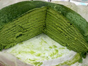 鮮京采|七鮮烘焙 抹茶千層蛋糕400g 冰淇淋蛋糕零食雪糕 曬單實拍圖