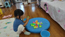 恩貝家族兒童磁性釣魚玩具水池裝備3-6歲寶寶撈魚網(wǎng)兜充氣床生日禮物 曬單實(shí)拍圖