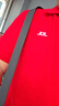 JDL 京東物流定制logo（刺繡工藝）polo衫 短袖休閑商務 紅色 2XL 曬單實拍圖