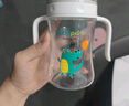 愛(ài)寶適嘬口杯嬰兒學(xué)飲杯廣口嘬杯兒童嗦口杯喝水啜飲水杯寶寶奶瓶喝奶 嘬口杯-帶手柄 240ml 曬單實(shí)拍圖
