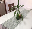 現(xiàn)代簡(jiǎn)約防水桌布長(zhǎng)方布料茶幾臺(tái)布蓋布簡(jiǎn)歐高級(jí)感棉麻布藝餐桌布 花冠【橄欖色/平角款】 140*200cm【適合80*140桌子】 曬單實(shí)拍圖