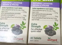 NU·Lax樂(lè)康片西梅加強(qiáng)版便秘西梅片清腸排毒通便蘆薈潤(rùn)腸助消化膳食纖維 【3瓶裝1周期 90%的人選擇】西梅味 40片/瓶 曬單實(shí)拍圖