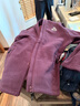 伯希和（Pelliot）Polartec200抓絨衣男女秋冬搖粒絨保暖外套沖鋒衣內膽開(kāi)衫夾克 【女款】烏梅紫 | 順豐包郵 M 曬單實(shí)拍圖
