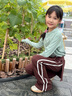 英氏（YEEHOO）女童褲子兒童喇叭褲秋季長(zhǎng)褲寬松舞蹈褲休閑親膚透氣彈性中大童裝 赫本微喇-藍(lán)色 【透氣有彈力】 150 曬單實(shí)拍圖
