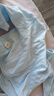 瓊帕新生兒嬰兒衣服上衣純棉初生秋衣春秋寶寶內衣全背半背衣 藍素色+藍印花 大一碼 全背 52碼(0-1個(gè)月9斤以?xún)葘殞? 曬單實(shí)拍圖