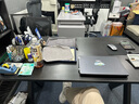 蔓斯菲爾（MSFE）電競桌臺式電腦桌X影系列二段式雙人書(shū)桌辦公學(xué)習ENF級實(shí)木生態(tài)板 曬單實(shí)拍圖
