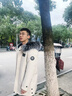 MIKEERSEN2025新款羽絨服男冬季派克服水貂內(nèi)膽中長(zhǎng)款皮毛一體整貂外套皮草 B款米白-銀狐毛領(lǐng)【羽絨棉袖】 L 【130-145斤】 曬單實(shí)拍圖