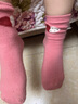 LangSha秋冬季兒童襪子女童棉透氣大中小童寶寶中筒棉襪加厚吸汗透氣襪子 顏色混搭【5雙裝】8972 均碼 20-22cm（適合32-36鞋碼） 曬單實拍圖