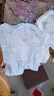 貝瑞加（Babyprints）寶寶連體衣2件裝嬰兒四季內(nèi)衣純棉爬服薄款哈衣柔軟家居睡衣 藍(lán)66 曬單實(shí)拍圖