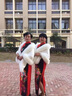 貂皮喜媽媽冬新娘狐貍毛披肩婚紗披風(fēng)禮服旗袍皮草斗篷外套白色女 白色（豪華版） 均碼 曬單實拍圖