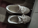 百麗（Belle）百搭舒適老爹鞋女商場(chǎng)同款個(gè)性休閑鞋B2H1DBM4 米色 38 (240mm) 曬單實(shí)拍圖