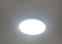 惠普精工三防吸頂燈led超薄簡約陽臺臥室廚衛(wèi)過道燈具37CM白光 曬單實拍圖
