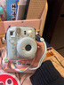 富士instax mini12一次成像拍立得相機(jī)（mini11拍立得相機(jī)升級(jí)版） 薄荷綠 套餐4：官配+20張+保護(hù)殼+束口袋+相冊(cè) 曬單實(shí)拍圖