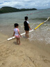 梵迪拉（F.DYRAA）泳衣女高級分體短袖溫泉保守顯瘦游泳館泳裝四件套12034黑灰色L 曬單實拍圖