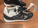 阿瑪尼（ARMANI）EA7 新品 男士/女士系帶圓頭健身訓練休閑運動(dòng)鞋 X8X101 XK257 A120 黑色 男士 39.5 —品牌原碼 39 1/3 曬單實(shí)拍圖