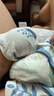舒貝怡2件裝嬰兒衣服夏季薄款新生兒連體衣短袖哈衣兒童爬服藍色66CM 曬單實(shí)拍圖
