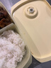 特百惠（Tupperware）開(kāi)學(xué)季學(xué)生上班族便當(dāng)盒可微波加熱思麗康1L分格飯盒 奶黃色 曬單實(shí)拍圖