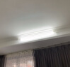 梵耀LED方通燈 長條吊線燈 日光燈辦公吸頂安裝 超市辦公樓專用 商業(yè)吊燈 120*5cm24w黑殼-白光 曬單實(shí)拍圖