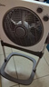 美的（Midea）電風(fēng)扇 鴻運扇家用升降式轉(zhuǎn)頁扇宿舍辦公室風(fēng)扇定時五葉輕音節(jié)能電扇臥室客廳落地扇 KYT30-23SJ 曬單實拍圖