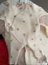 婧麒（JOYNCLEON）新生嬰兒衣服春秋季純棉初生寶寶連體衣a類(lèi)春裝新款和尚服 美樂(lè)羊 59cm 曬單實(shí)拍圖
