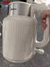 美的（Midea）燒水壺墩墩大容量電熱水壺 1.7L全鋼無縫內膽電水壺食品級304不銹鋼熱水壺 MK-SH50-Q 曬單實拍圖