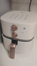 美的（Midea）空氣炸鍋免翻面 易用旋鈕 家用實(shí)用大容量5.3L 多功能全自動(dòng) 蒸烤炸一體 金屬內腔  MF-KZE535J5 曬單實(shí)拍圖