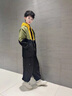 G.DUCKKIDS兒童外套男春秋季新款男童秋裝外套休閑帥氣拼色風(fēng)衣中大童裝男孩 淺灰色qseaoao 130 建議身高120-130cm年齡7-8 曬單實拍圖