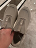 京東京造【Air Foam】緩震夏季透氣新款鏤空網(wǎng)面健步一腳蹬休閑鞋男沙色43 曬單實(shí)拍圖