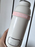 摩飛電器（Morphyrichards）便攜式燒水杯無線燒水壺電熱水杯旅行電熱水壺恒溫水壺保溫杯嬰兒調(diào)奶杯迷你辦公室加熱水杯MR5600 0.45L 【多功能無線款】糖果粉 曬單實(shí)拍圖