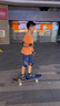 小狀元兒童滑板雙翹板男女閃光刷街輪滑板車(chē)配護具套裝穿越星空 曬單實(shí)拍圖