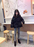 ZUOSAISI品牌短靴女厚底真皮復(fù)古馬丁靴女2025秋冬新品女靴軟底百搭靴子女 黑色 39 曬單實(shí)拍圖