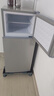 志高電冰箱雙門家用節(jié)能冰箱出租屋冷藏冷凍環(huán)保迷你冰箱辦公室公寓租房宿舍低噪電冰箱 S192銀色一級能效【萬人推薦】 曬單實拍圖