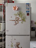 海爾（Haier）193升風(fēng)冷無(wú)霜兩門(mén)雙門(mén)家用小冰箱雙開(kāi)門(mén)小型宿舍租房一級(jí)能效節(jié)能低噪BCD-193WGHC2E7WV 曬單實(shí)拍圖