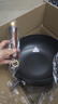 PAKCHOICE正宗章丘大肚鐵鍋家用炒鍋無(wú)涂層不沾炒菜鍋家用電磁爐燃?xì)馔ㄓ?曬單實(shí)拍圖