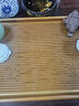 金福象德國(guó)電木茶盤茶臺(tái)辦公室家用高檔輕奢簡(jiǎn)約功夫茶具帶排水茶托盤 【黃色金邊】80×40×5CM 曬單實(shí)拍圖