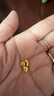 領(lǐng)豐金 黃金9999足金愛(ài)心金豆豆實(shí)心真金情人節情侶女生送人禮物 1g/顆 曬單實(shí)拍圖