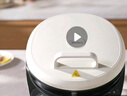美的（Midea）電餅鐺 電餅檔 家用雙面加熱煎烤機(jī)烙餅專用鍋 加大加深三明治機(jī)早餐機(jī)大尺寸烤肉抗菌電煎鍋30J58 曬單實(shí)拍圖