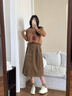 浪莎厚底增高小白鞋女2025新款韓版ins學生跑步運動板鞋休閑鞋工作鞋 米卡 36 （偏小1碼） 曬單實拍圖