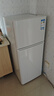 TCL 116升二級(jí)能效雙開(kāi)門兩門二門養(yǎng)鮮冰箱小戶型小型家用節(jié)能電冰箱租房國(guó)家補(bǔ)貼118升級(jí)款R116L5-B 曬單實(shí)拍圖